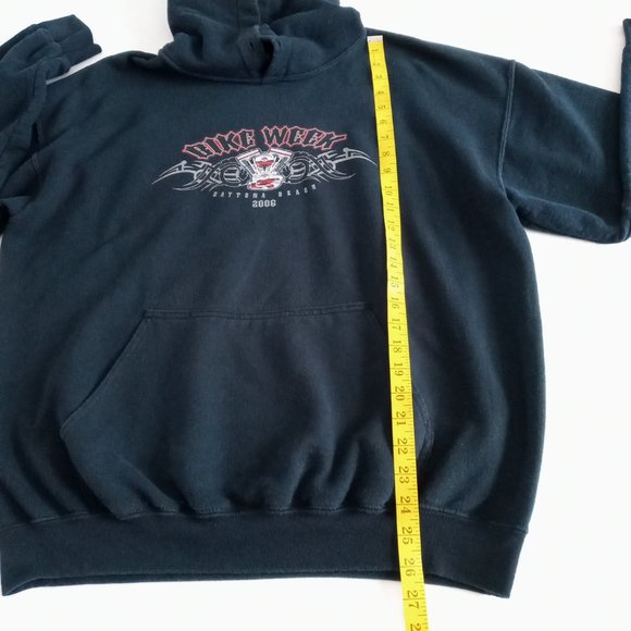 2006 Daytona Beach Bike Week black hoodie - Picture 6 of 7